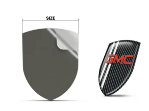 GMC Logoaufkleber Pro Max Langlebig Stilvoll Design
